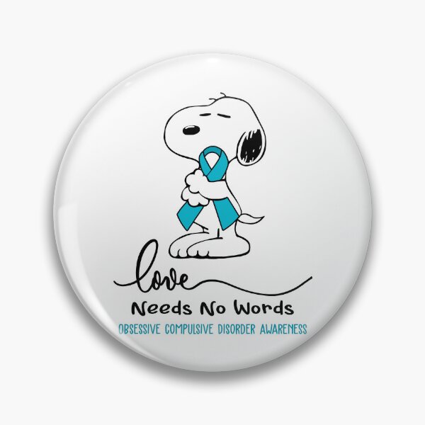 Item preview, Obsessive Compulsive Disorder Awareness - LOVE NEEDS NO WORDS designed and sold by Elise-Chapman.