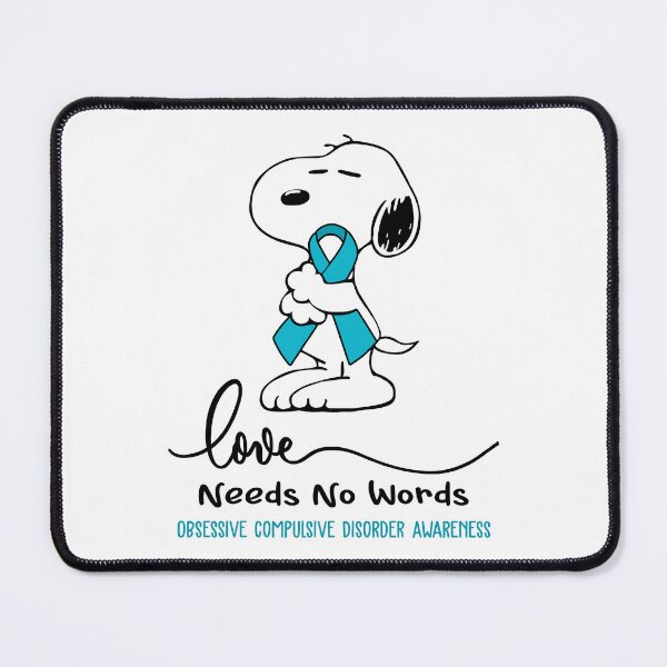 Item preview, Obsessive Compulsive Disorder Awareness - LOVE NEEDS NO WORDS designed and sold by Elise-Chapman.