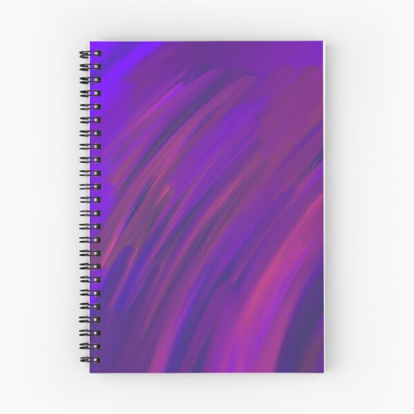 Item preview, Neon Sunset Rainbow Pink Blue Purple Fuchsia Brushstrokes Abstract designed and sold by hopecope.