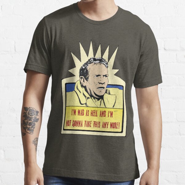 Network T Shirt For Sale By Tgasdjinn Redbubble Sidney Lumet