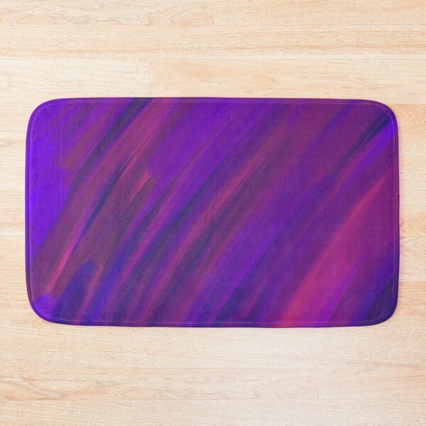 Item preview, Neon Sunset Rainbow Pink Blue Purple Fuchsia Brushstrokes Abstract designed and sold by hopecope.