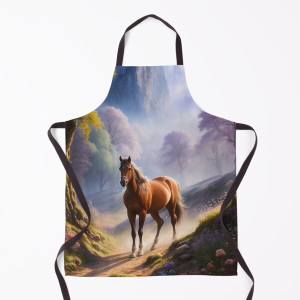 Item preview, Fantasy Medieval Horse designed and sold by MythicalSticker.