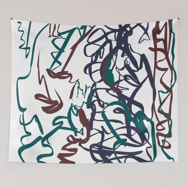 Item preview, Doodle Minimalist Paintstrokes Brushstrokes Oil Paint Cute designed and sold by hopecope.