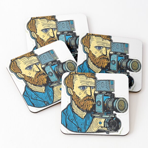 Item preview, Van Gogh Camera dude designed and sold by SetLifeStickers.