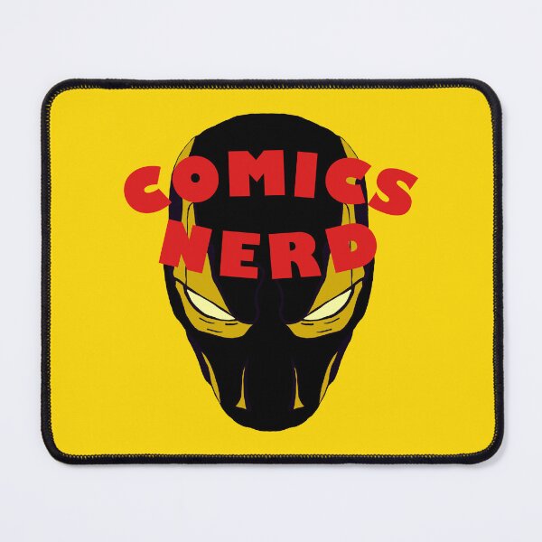 Item preview, Comics Nerd (Red, Black and Yellow) designed and sold by DMcK Designs.