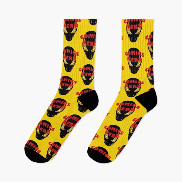 Item preview, Comics Nerd (Red, Black and Yellow) designed and sold by DMcK Designs.