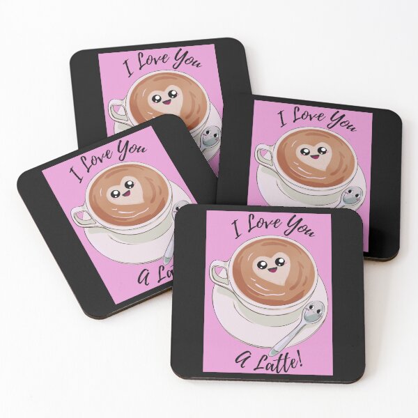 Item preview, I Love you A Latte! designed and sold by Cakedecorcairns.