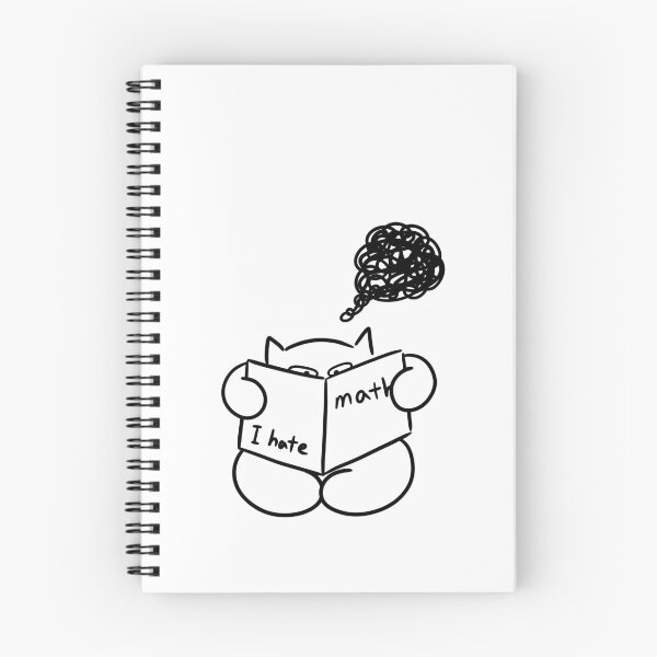 Item preview, i hate math poster, card, stiker designed and sold by riristudio.