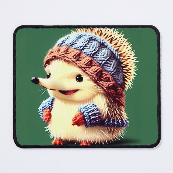 Item preview, Hipster Hedgehog designed and sold by thewolffpress.
