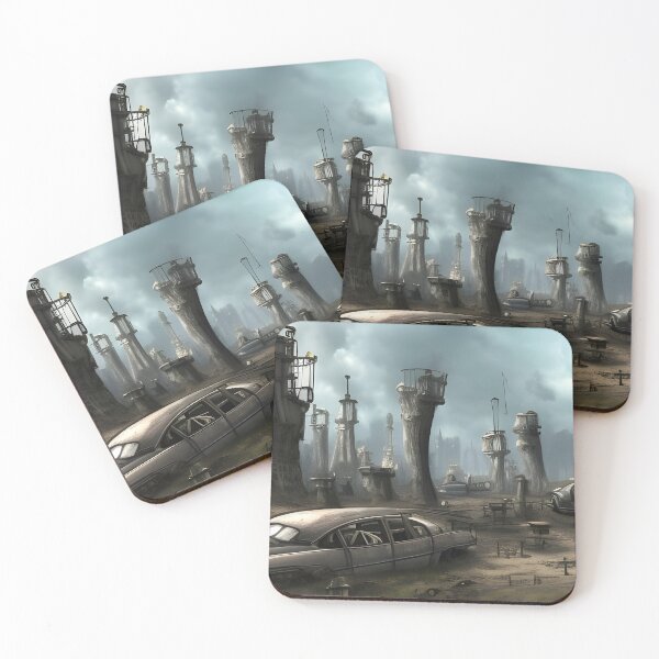 Item preview,  Post-apocalyptic car junkyard designed and sold by MacOramix.