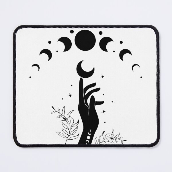 Item preview, Hand reaching for the moon lunar cycles designed and sold by VersoShopping.