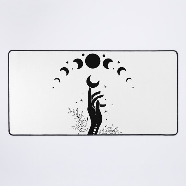 Item preview, Hand reaching for the moon lunar cycles designed and sold by VersoShopping.