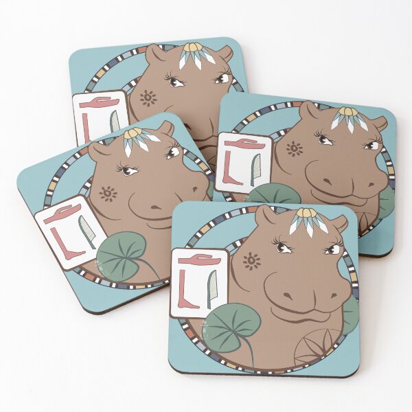 Item preview, Ancient Egyptian Hippo mascot designed and sold by Aakheperure.
