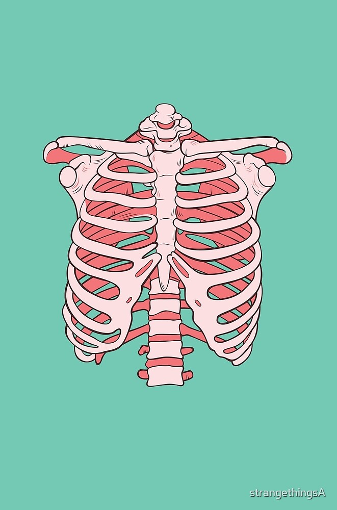 "Bubble Gum Ribs" by strangethingsA Redbubble