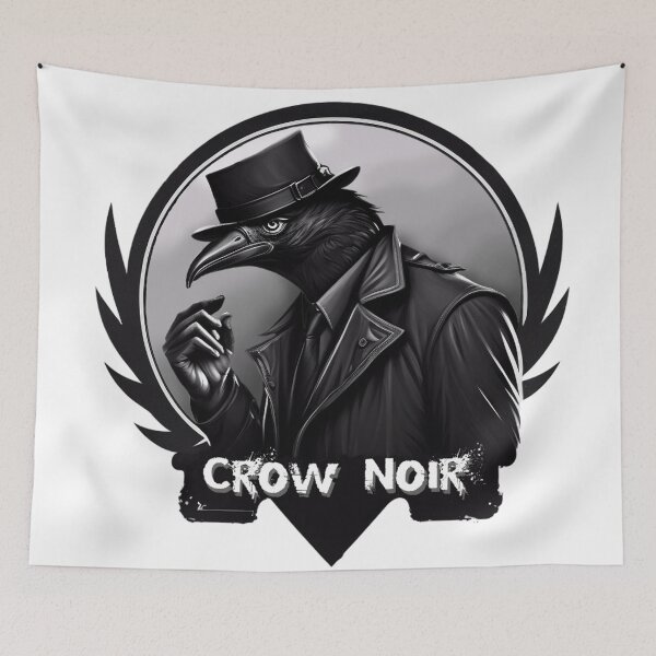 Item preview, Crow Noir Seal designed and sold by UrbanChillz.
