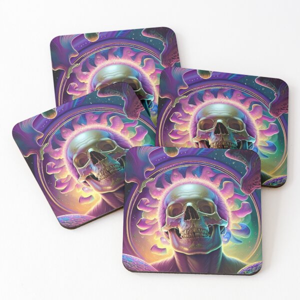 Item preview, Shroom Surreal Skull Journey 28 designed and sold by Benito Del Ray.