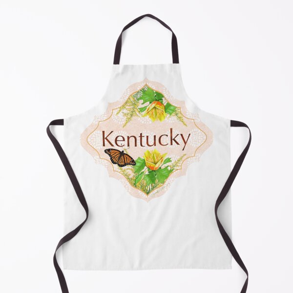 Item preview, Kentucky Vinyl Sticker | State Pride | Kentucky State goldenrod tulip tree viceroy | US State Collection State Icon Illustration | road trip travel tracker designed and sold by JourneyHomeMade.