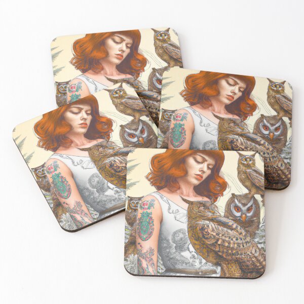 Item preview, Women and Owls 1 designed and sold by LPJART.