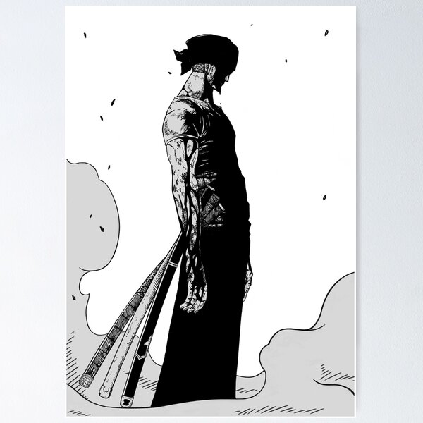 Zoro In Epic Manga Style Wallpaper by patrika