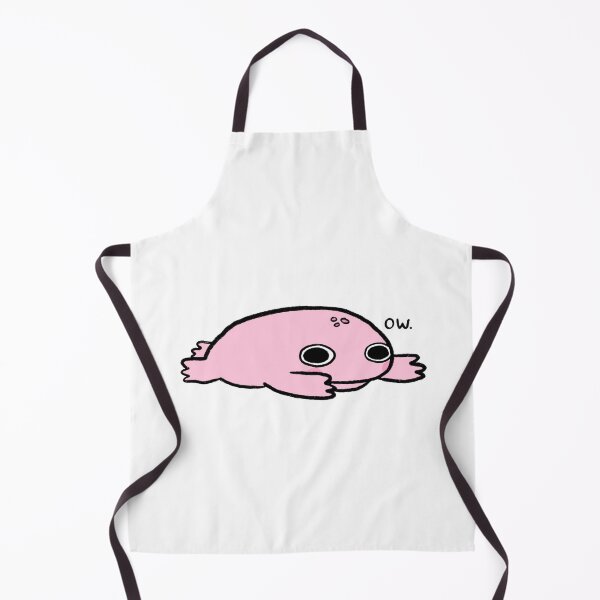 Item preview, OW | Sad Pink Frog, Cute Frog Sticker designed and sold by iristocat.