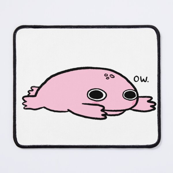 Item preview, OW | Sad Pink Frog, Cute Frog Sticker designed and sold by iristocat.