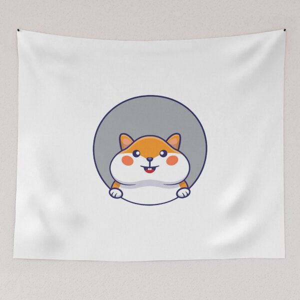 Item preview, Hamster Peeping Through The Window designed and sold by Yungclevs.