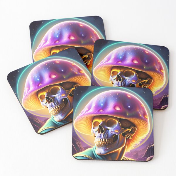Item preview, Shroom Surreal Skull Journey 36 designed and sold by Benito Del Ray.