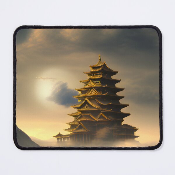 Item preview, Japanese Fantasy Castle designed and sold by thewolffpress.