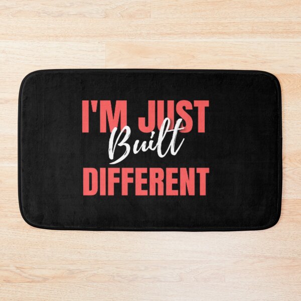 Item preview, I'm Just Built Different, Funny Saying About Life  designed and sold by Nero9o.