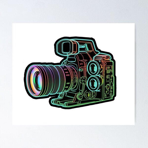 Item preview, Neon Digital Cinema Camera designed and sold by SetLifeStickers.