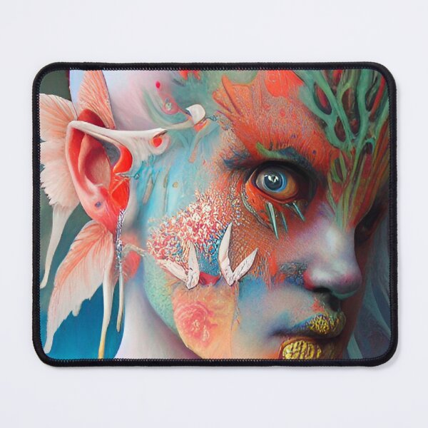 Item preview, Lucy Aquatic Abstract designed and sold by mghtymvrk2040.