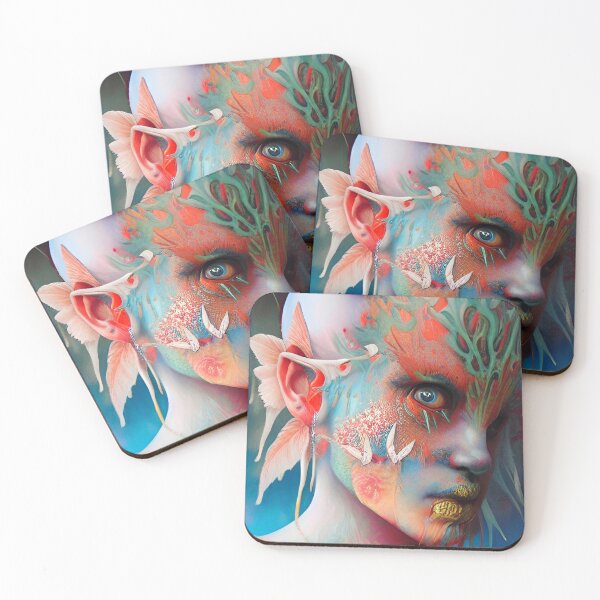 Item preview, Lucy Aquatic Abstract designed and sold by mghtymvrk2040.