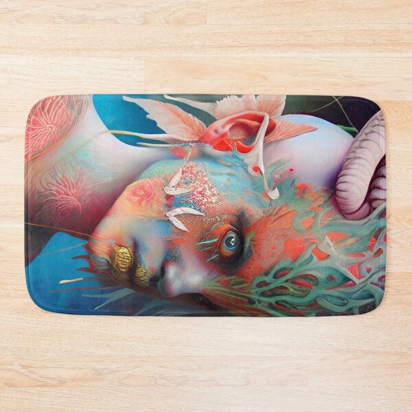 Item preview, Lucy Aquatic Abstract designed and sold by mghtymvrk2040.