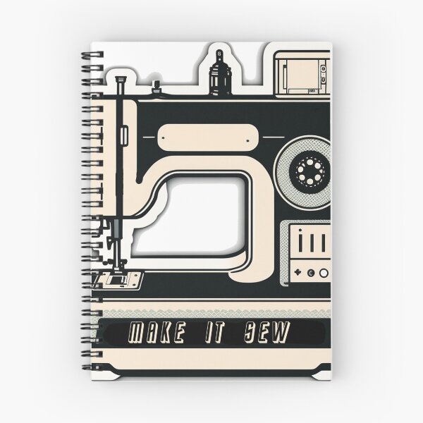 Item preview, Vintage Sewing Machine designed and sold by SetLifeStickers.