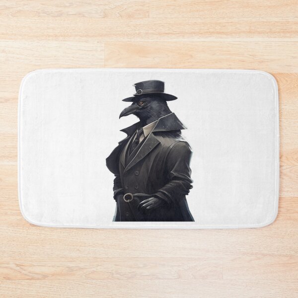 Item preview, Crow Noir Gunslinger Detective Crow designed and sold by UrbanChillz.