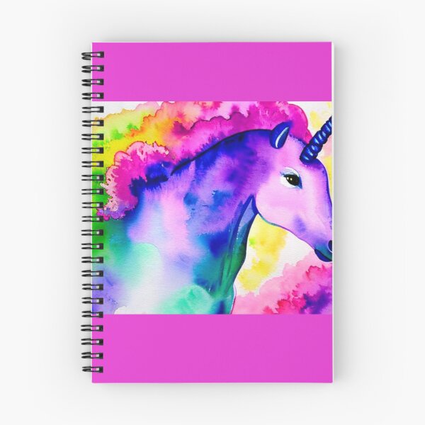 Item preview, arcoiris acuarela unicornio designed and sold by SyphaTechno.