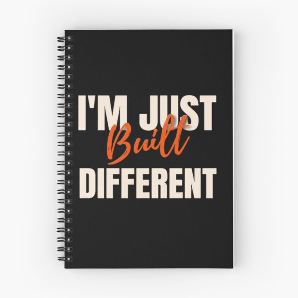 Item preview, I'm Just Built Different, Funny Saying  designed and sold by Nero9o.