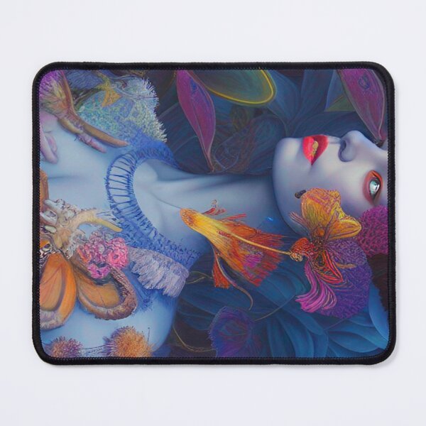 Item preview, Lucy Blue Butterfly Abstract designed and sold by mghtymvrk2040.