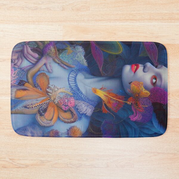 Item preview, Lucy Blue Butterfly Abstract designed and sold by mghtymvrk2040.