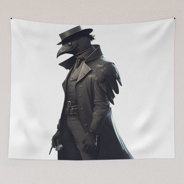 Item preview, Crow Noir Detective Crow designed and sold by UrbanChillz.