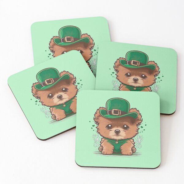 Item preview, Saint Patrick's day Puppy wear on world animal day too designed and sold by UmagineArts.