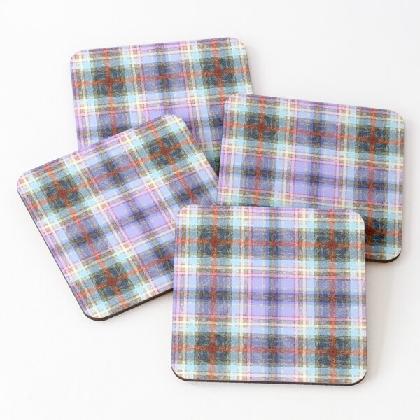 Item preview, Colorful Purple Blue Sparkle Tartan Pattern #7 designed and sold by ARTDICTIVE.
