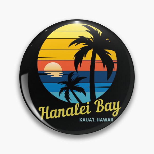 Item preview, Hanalei Bay - Located on Kaua'i, Hawaii, dramatic mountain scenery, great surfing conditions. designed and sold by Sun Sand & Sea Art.