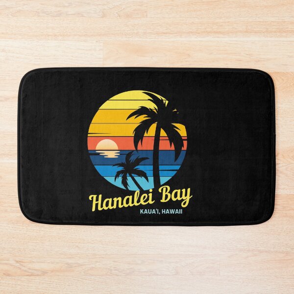 Item preview, Hanalei Bay - Located on Kaua'i, Hawaii, dramatic mountain scenery, great surfing conditions. designed and sold by Sun Sand & Sea Art.