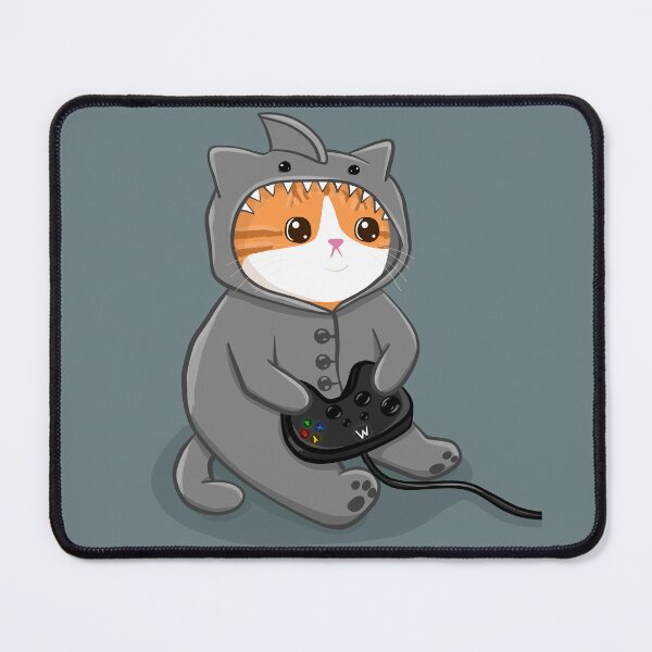 Item preview, Gamer Kitty designed and sold by KilkennyCat Art.