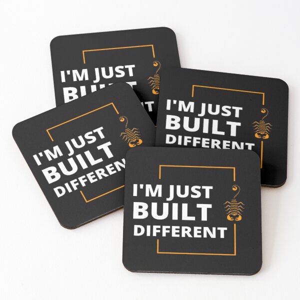 Item preview, I'm Just Built Different - Funny Saying About Life  designed and sold by Nero9o.