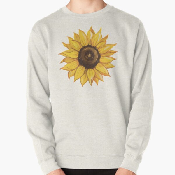 Blooming sun flower Pullover Sweatshirt