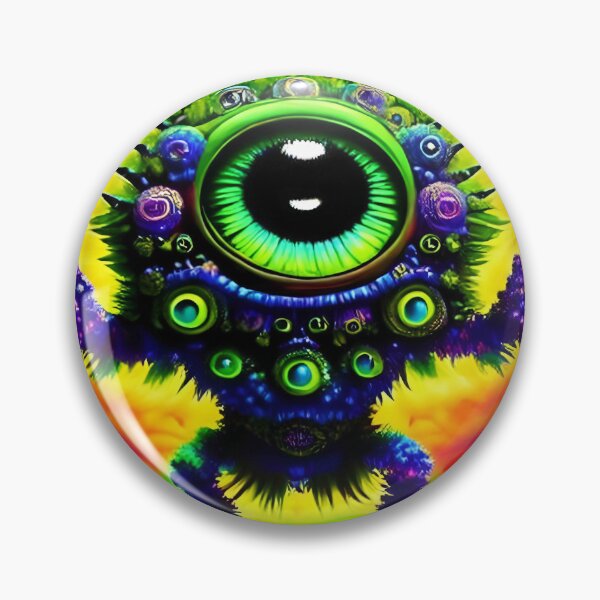 Item preview, Alien Robot Psychedelic Martian Little Green Man designed and sold by Anticulture.