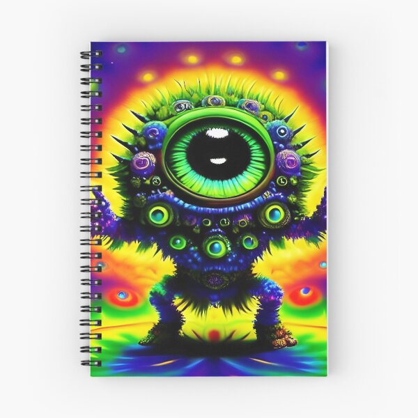 Item preview, Alien Robot Psychedelic Martian Little Green Man designed and sold by Anticulture.
