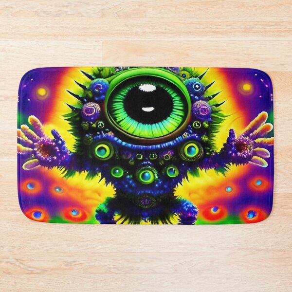 Item preview, Alien Robot Psychedelic Martian Little Green Man designed and sold by Anticulture.